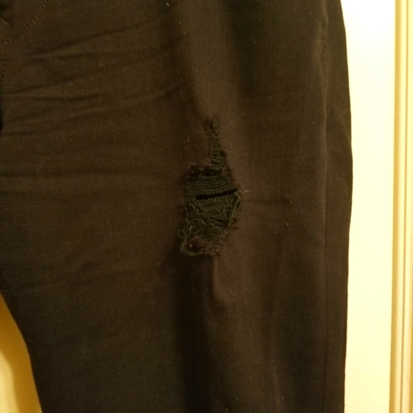 Classic Ripped Black Jeans - Picture 2 of 5